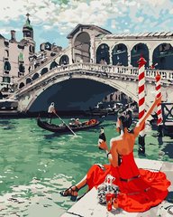 Купить Картина по номерам. Праздник в Венеции  в Украине