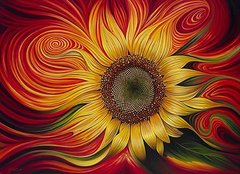 Купити Алмазна техніка. Квітка сонця худ. Ricardo Chavez-Mendez  в Україні